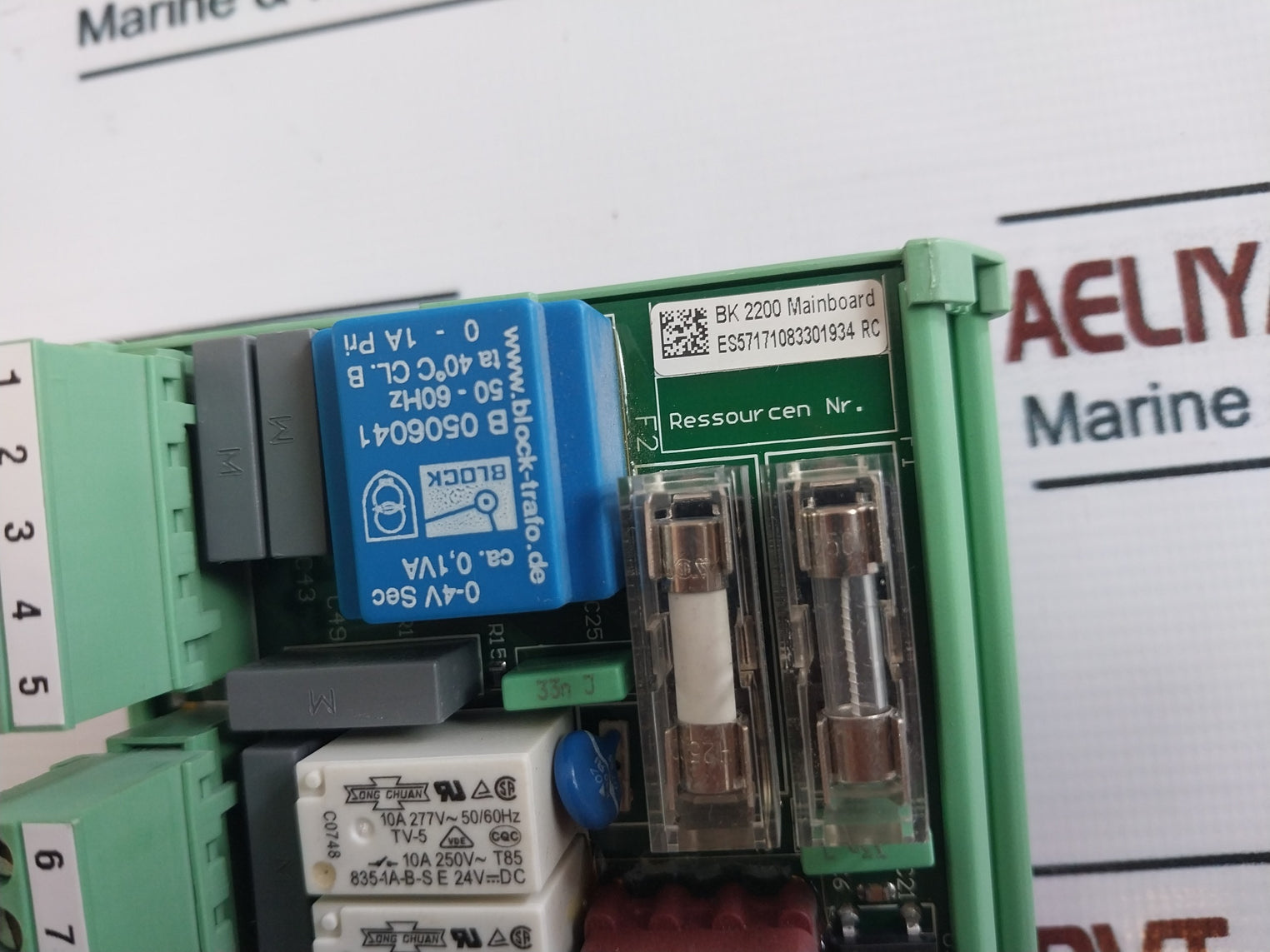 Bollfilter Bk 2200 Main Board