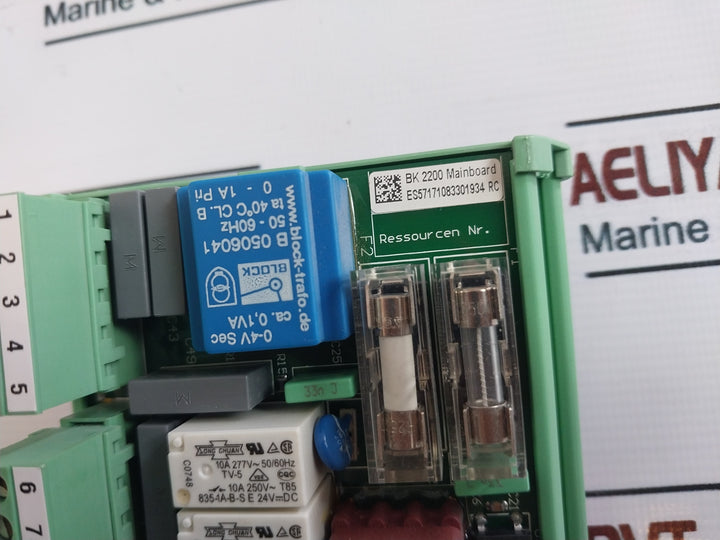 Bollfilter Bk 2200 Main Board