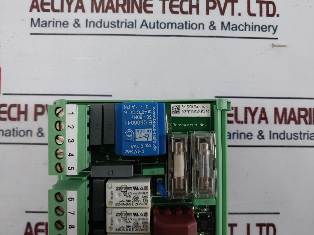Bollfilter Bk 2200 Main Board For Protection System Es571710833031833 Rc