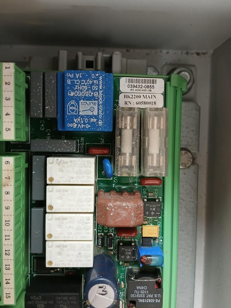 Bollfilter Bk2200 Protection System Control Panel 60580018 220V-550V/50Hz-60Hz