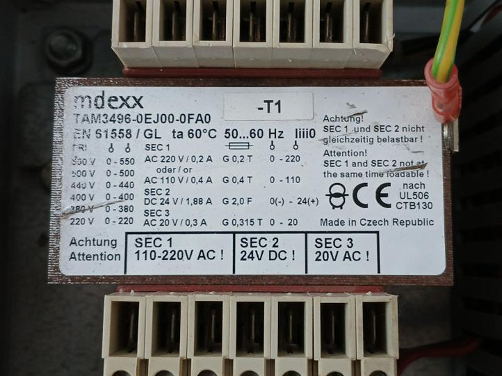 Bollfilter Bk2200 Protection System Control Panel 60580018 220V-550V/50Hz-60Hz