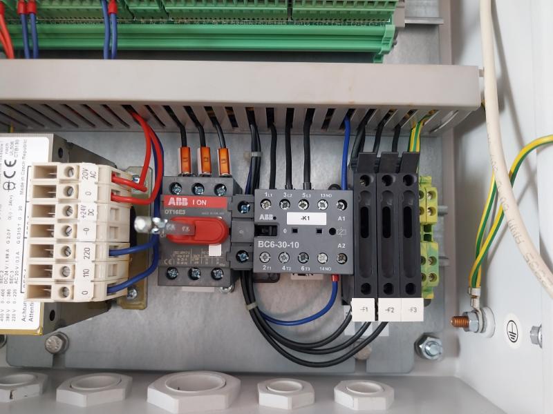 Bollfilter Bk2200 Protection Systems Operator Panel 220V-550V/50Hz-60Hz 94V-0