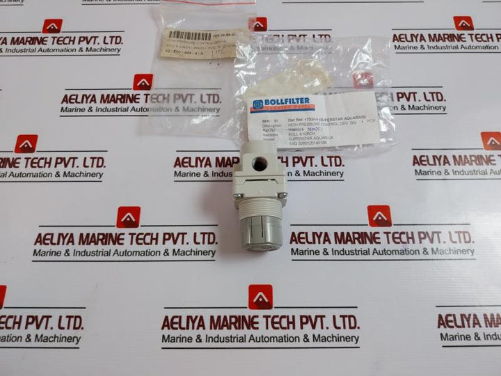 Bollfilter Smc 2600251 High Pressure Control Device 705.10.80.070