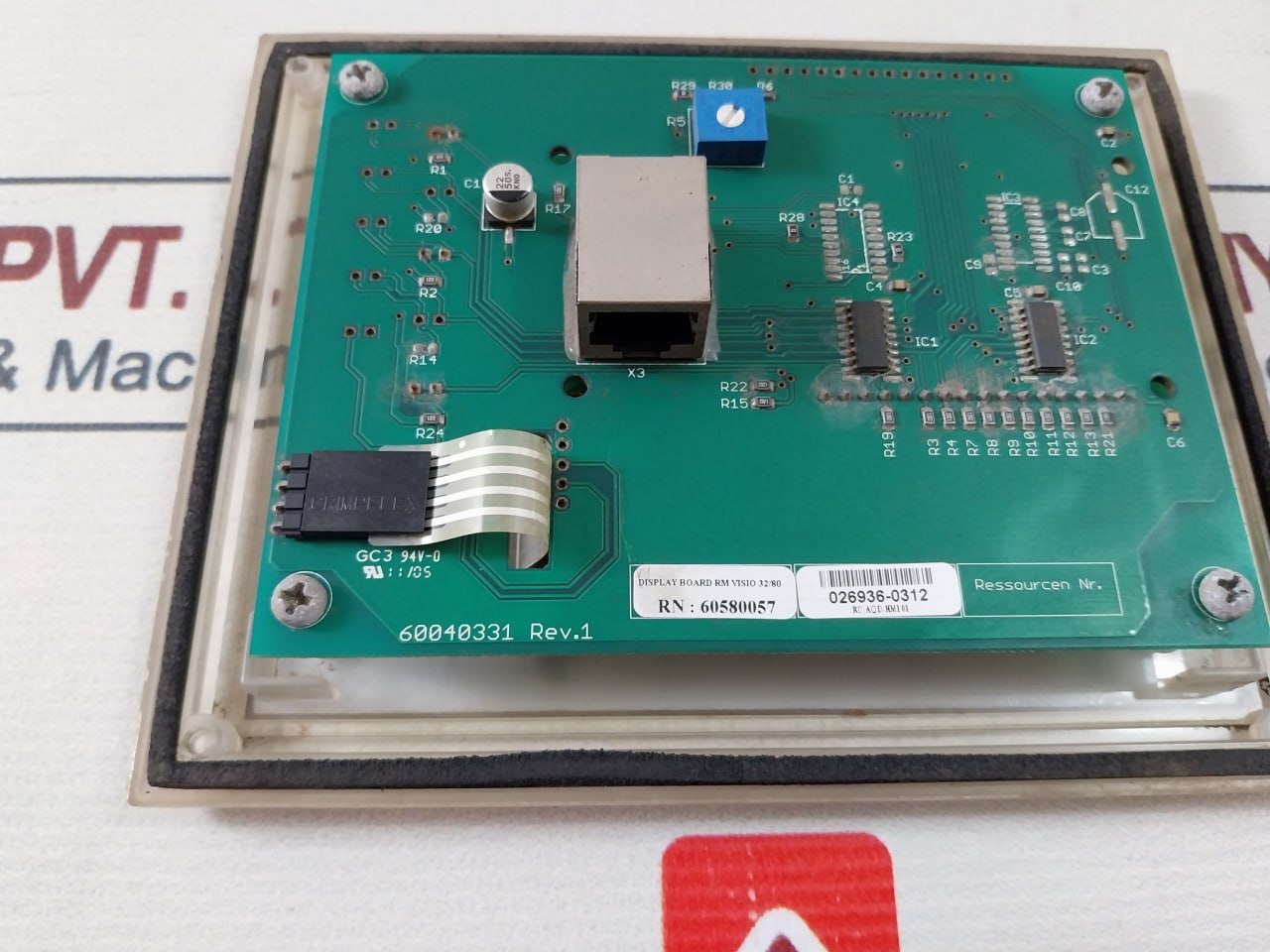 Bollfilter Protection System 60580057 Display Board Rm Visio 32/80