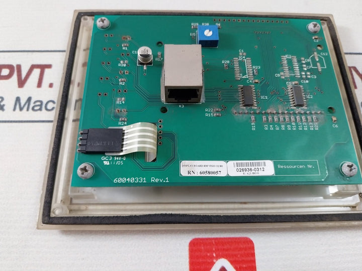 Bollfilter Protection System 60580057 Display Board Rm Visio 32/80