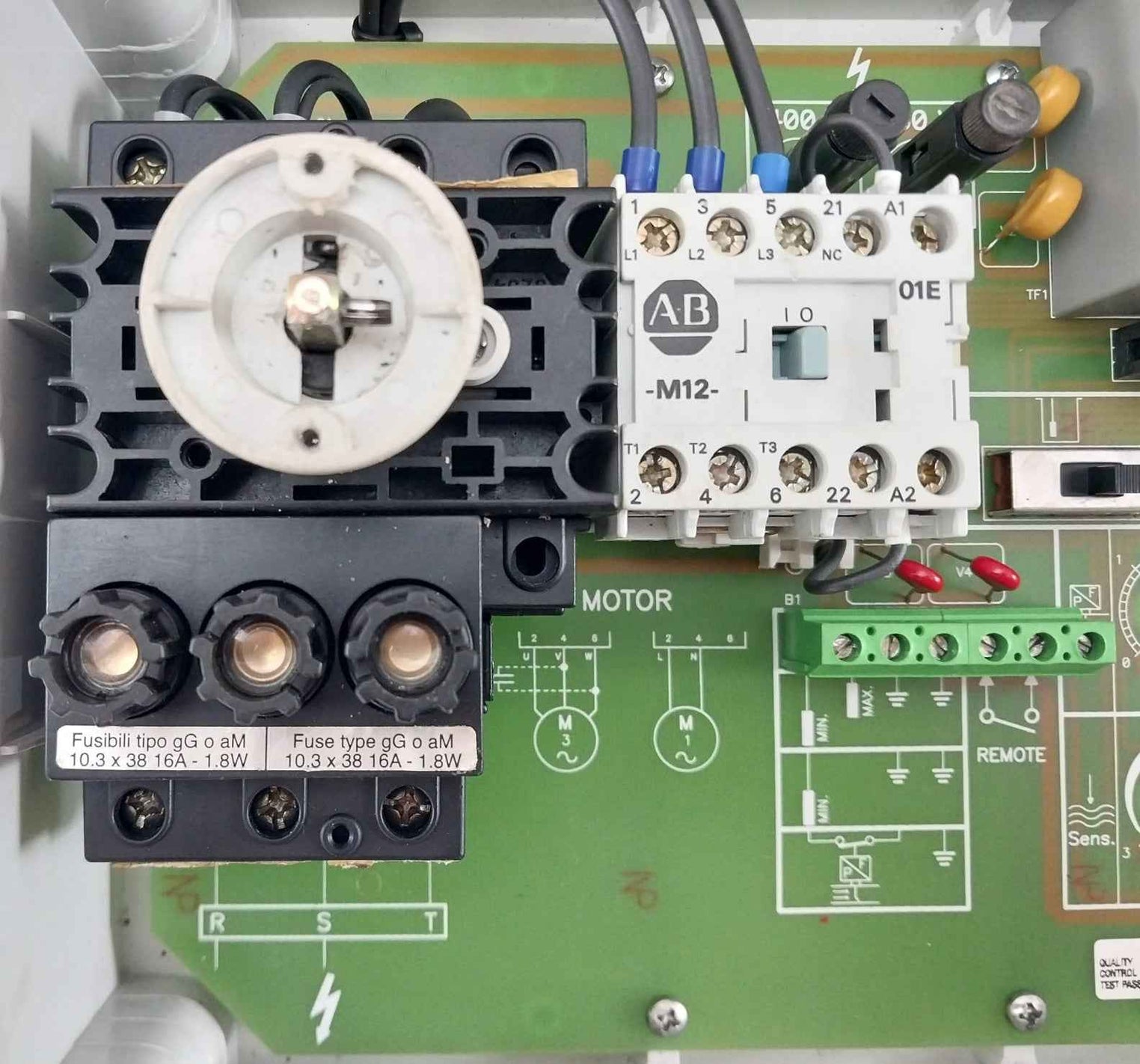 Bombas V1N Pressure Pump Control Unit 1Ep4 12Amp Ac3 - 230/400Vac 8Kw 50/60 Hz