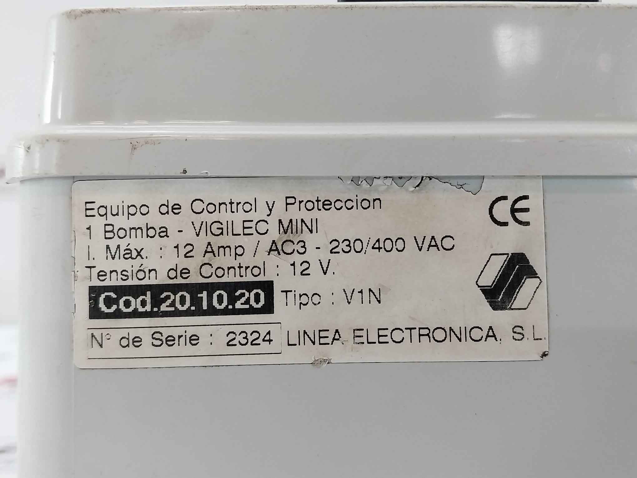 Bombas V1N Pressure Pump Control Unit 1Ep4 12Amp Ac3 - 230/400Vac 8Kw 50/60 Hz