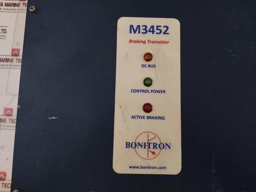 Bonitron M3452U1200YK10R7E Heavy Duty Braking Transistor
