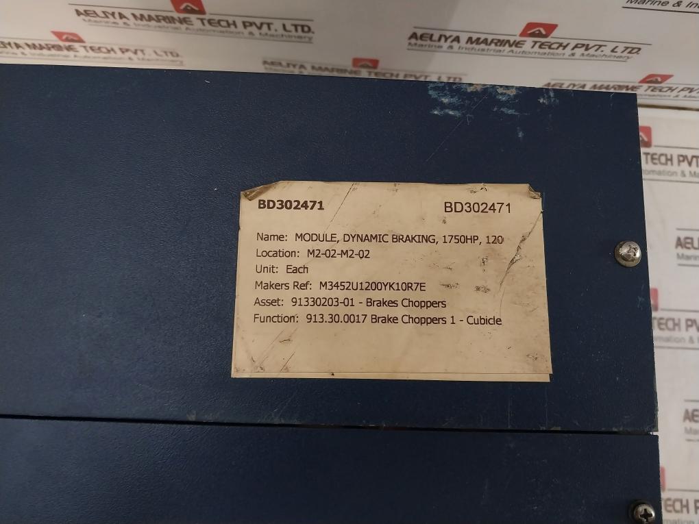 Bonitron M3452U1200YK10R7E Heavy Duty Braking Transistor