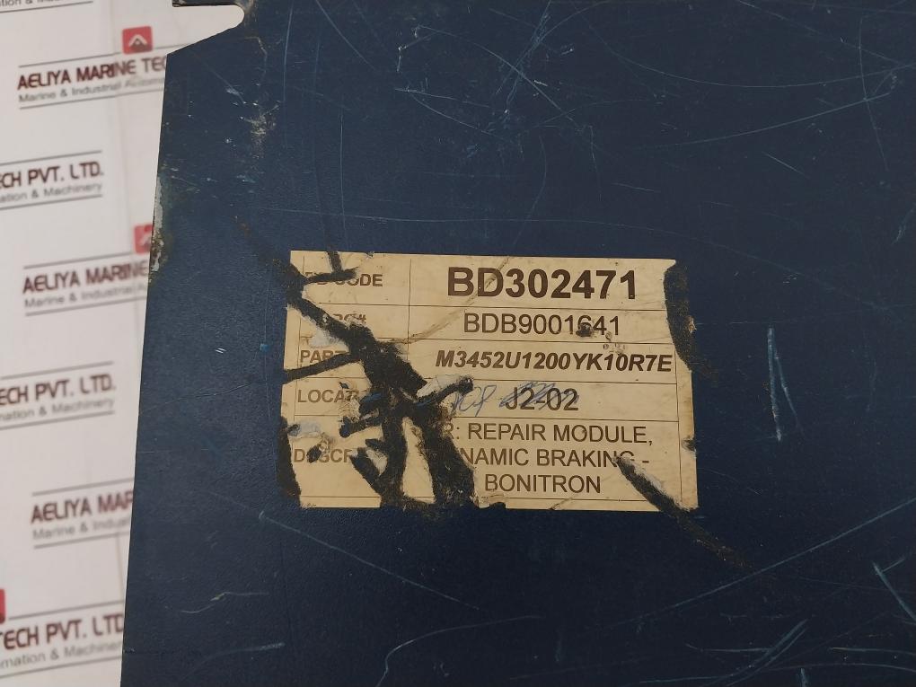 Bonitron M3452U1200YK10R7E Heavy Duty Braking Transistor