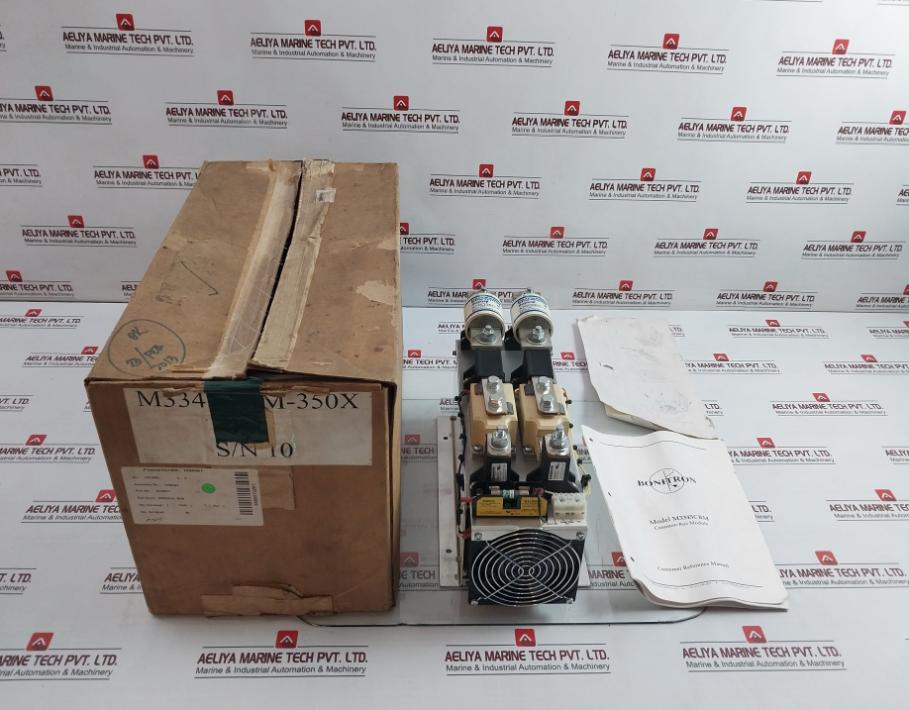 Bonitron M3345Cbm-350X1 Common Bus Diode Module W/ A70Q350-4 Fuse