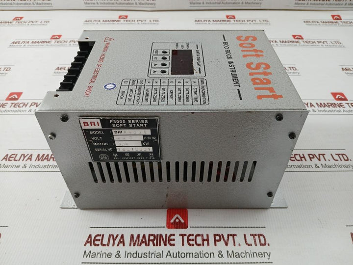 Boo-Rock-Instrument-F3000-440V-60Hz-5-5-Kw-Motor-Soft-Starter-Bri-455F-208003-6