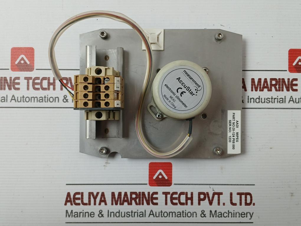 Boom Angle Sensor Panel Di-124 P05 000 Aadi