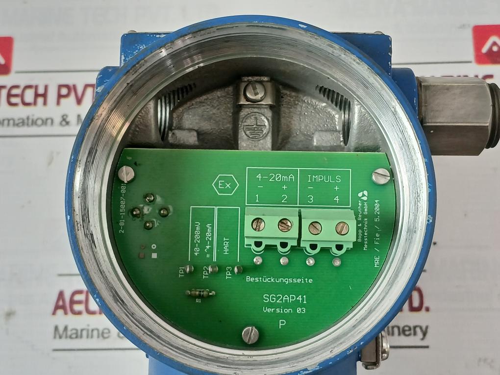 Bopp & Reuther Dimf 2.0Tvs-i-71-e05-n-1-h Density Meter 30V 110Ma