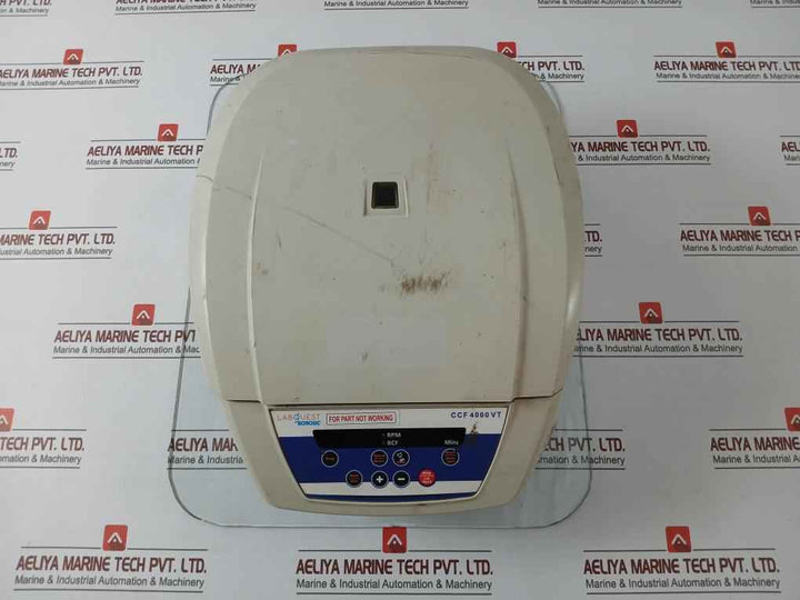Borosil Ccf4000Vt Tabletop Centrifuge Unit 230Vac 50Hz (Not Working)