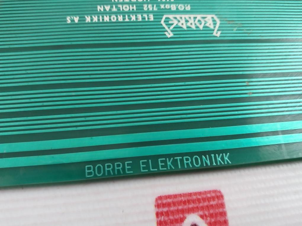 Borre Elektronikk RPI96B30R0D02 Printed Circuit Board