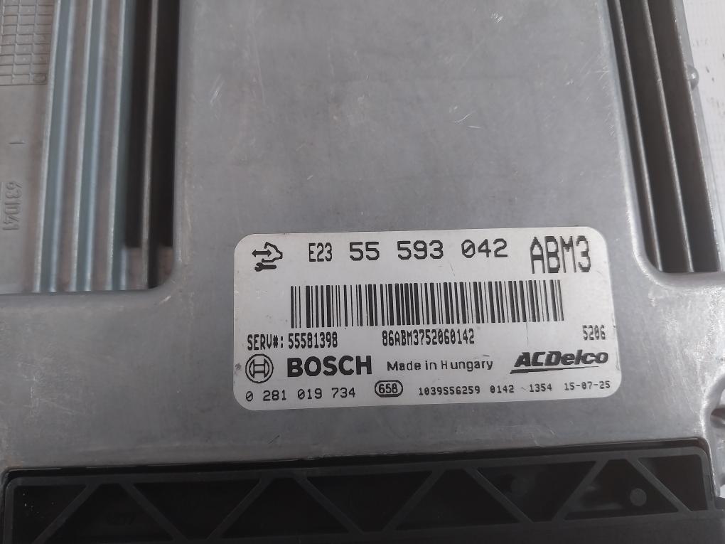 Bosch 0 281 019 734 Ecu Engine Controller