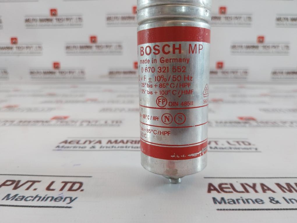 Bosch 0 670 321 552 Capacitor