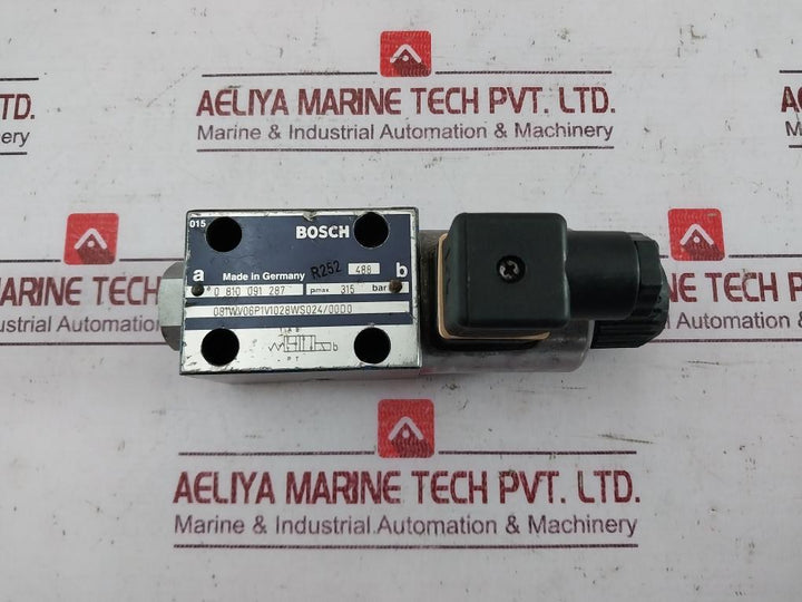 Bosch 0 810 091 287 Directional Control Valve 081Wv06P1V1028Ws024/00D0 24V