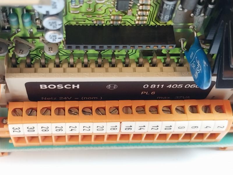 Bosch 0 811 405 060 Pl6 Valve Amplifier Board Module Pcb 1 818 300 046 Max 37va