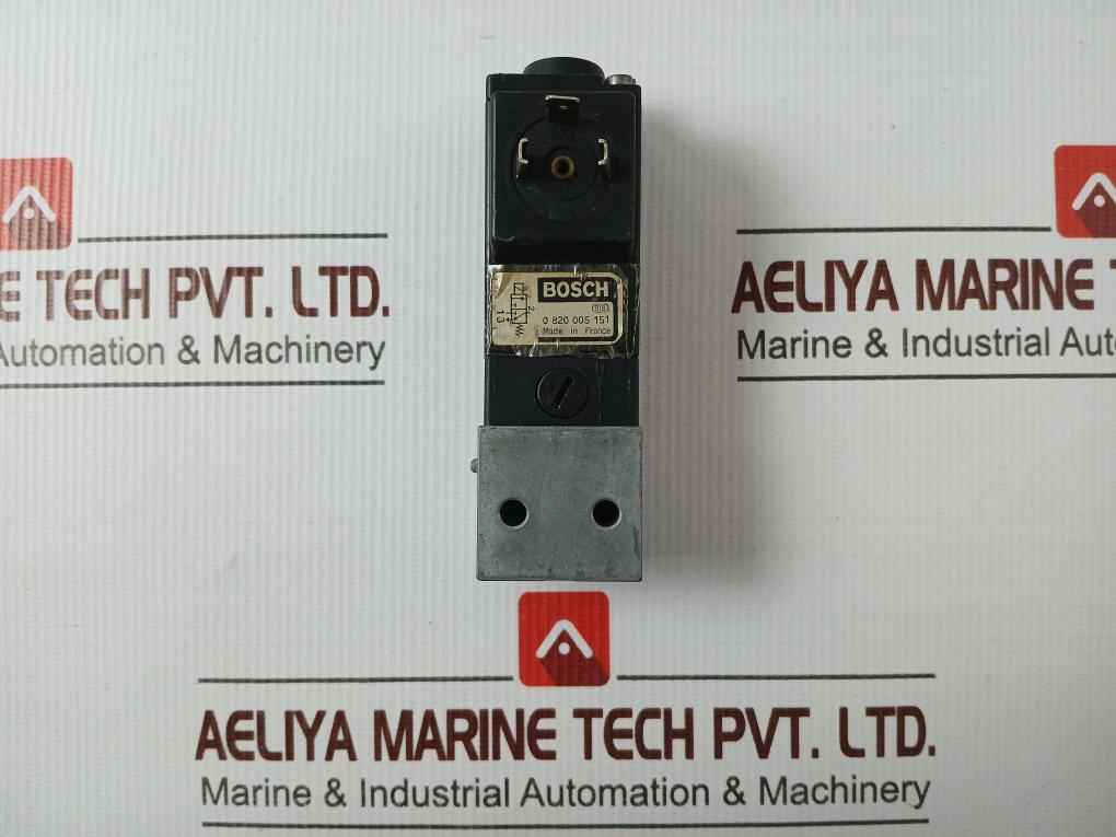 Bosch 0 820 005 151 Pneumatic Single Solenoid Valve 24V