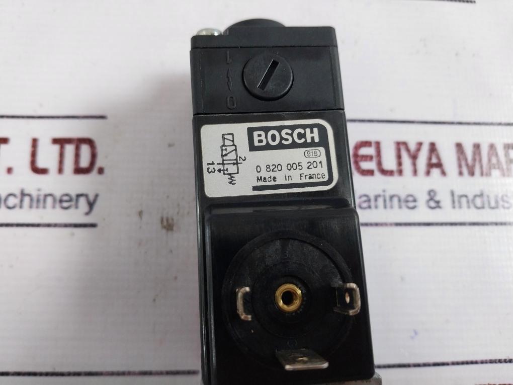 Bosch 0 820 005 201 3/2-way-magnet Solenoid Valve 24v Dc Pos 70.16