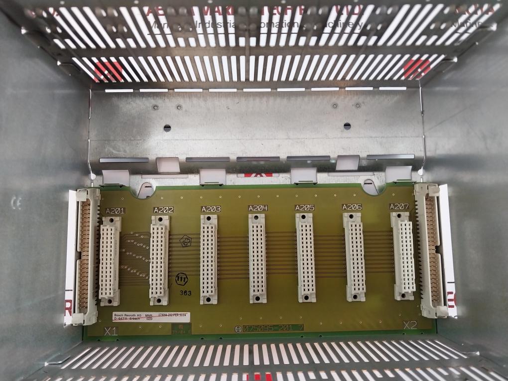 Bosch 1070075100-207 7-slot Plc Chassis 075094-202