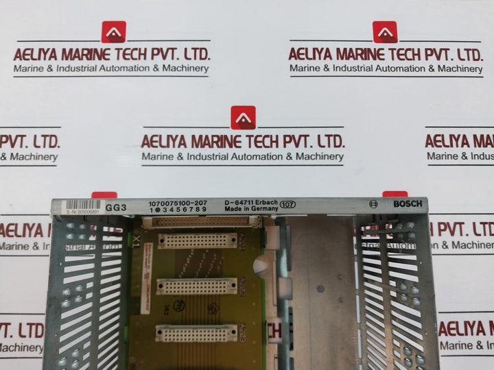 Bosch 1070075100-207 7-slot Plc Chassis 075094-202