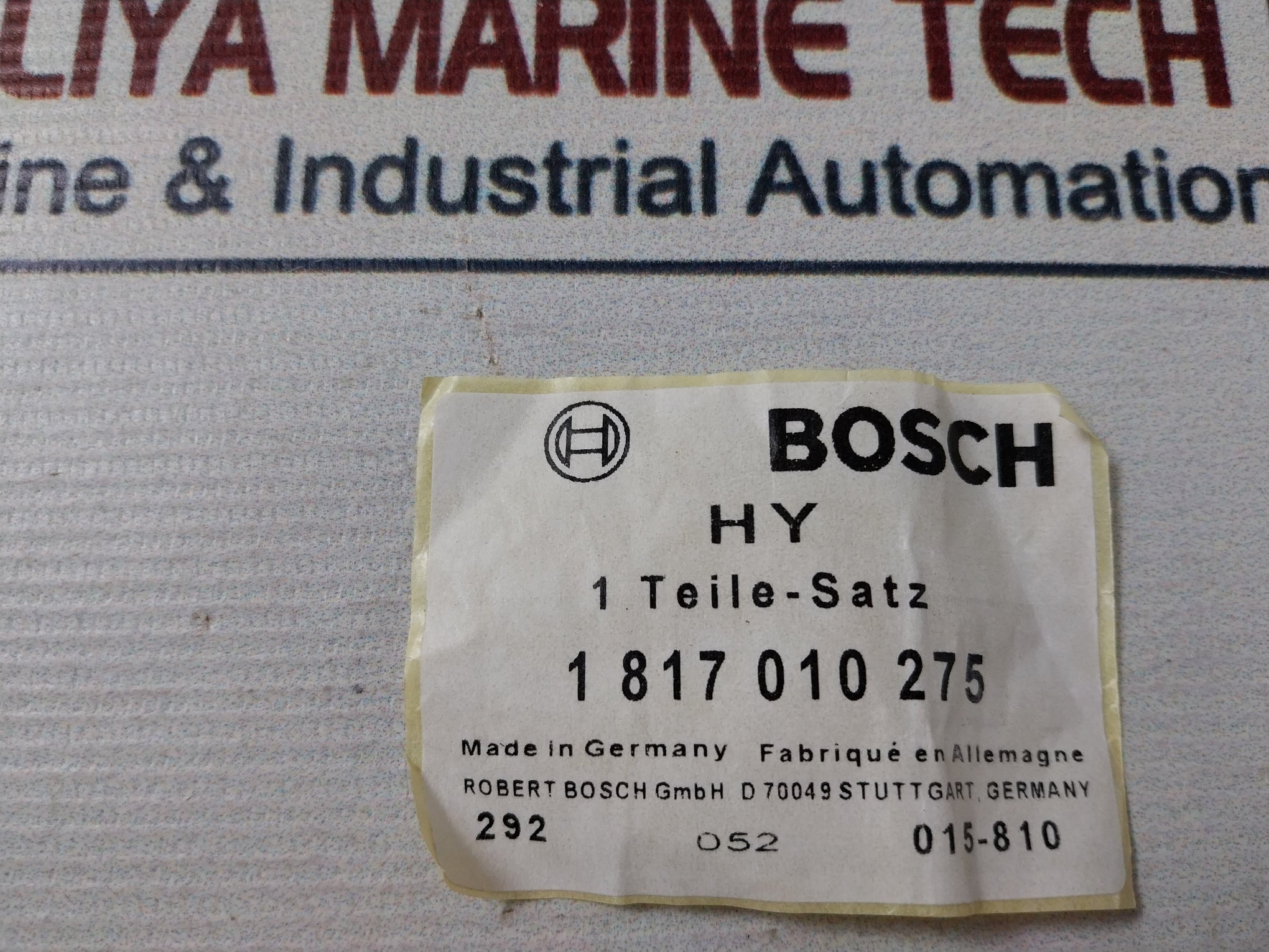 Bosch 1817010275 Seal Parts Set