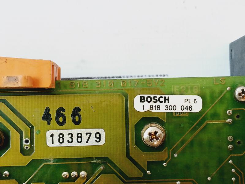 Bosch 818310017-5V2 Pl6 Valve Amplifier Board Module Pcb 0811405060