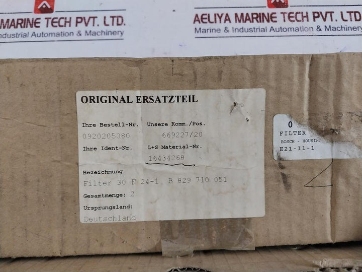 Bosch Dn15 Pn25 Pneumatic Air Filter Z410 30 F24-1 Housing