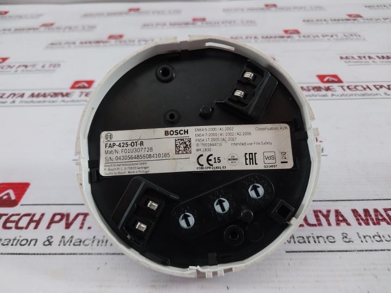 Bosch Fap-425-ot-r Multisensor Optical/Thermal Detector 01U307728 7602844715
