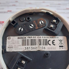 Bosch Fap-ot 420 Automatic Fire Detector 0786-cpd-20118
