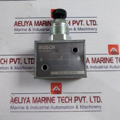 Bosch Flow Control Valve 0 821 201 006