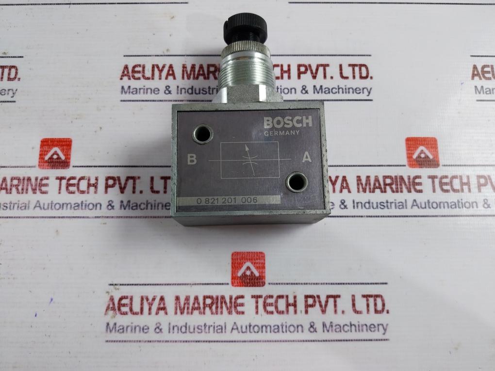 Bosch Flow Control Valve 0 821 201 006