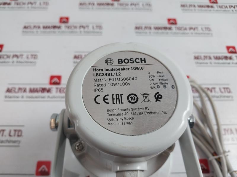 Bosch Lbc3481/12 Horn Loudspeaker 10W 6