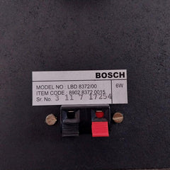Bosch Lbd 8372/00 Cabinet Loudspeaker 6W 100V 1667Ohm 200Hz To 15Khz