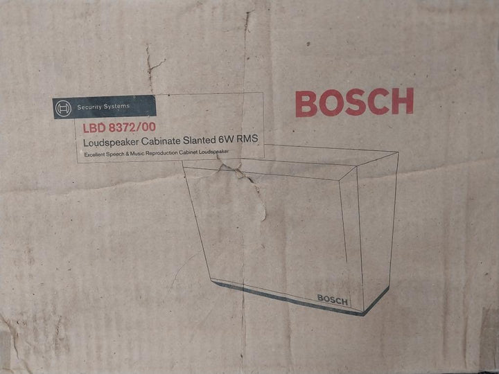 Bosch Lbd 8372/00 Cabinet Loudspeaker 6W 100V 1667Ohm 200Hz To 15Khz