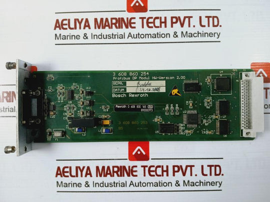 Bosch Rexroth 0 608 830 165 Profibus Smpdp Dp Module, Ver. 2.00
