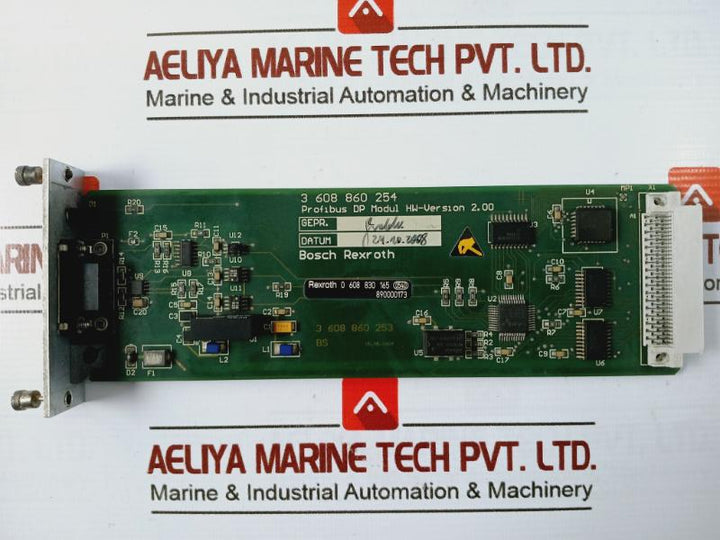 Bosch Rexroth 0 608 830 165 Profibus Smpdp Dp Module, Ver. 2.00