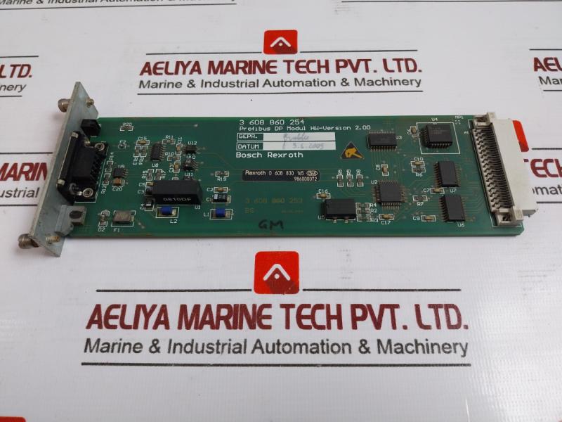 Bosch Rexroth 0 608 830 165 Smpdp Profibus Dp Module Hw-version 2.00 3608860254
