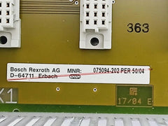 Bosch Rexroth 075094-202 Profi Bus Module 1070078811-102