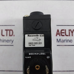Bosch Rexroth 0820 005 201 3/2-way-magnet Valve 24v Dc