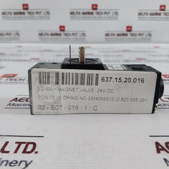 Bosch Rexroth 0820 005 201 3/2-way-magnet Valve 24v Dc