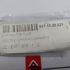 Bosch Rexroth 1 825 503 099 Distributor Plate