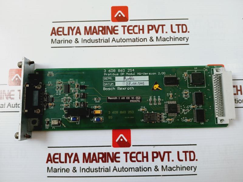 Bosch Rexroth 3-608-860-254 Profibus Dp Module 3-608-860-253