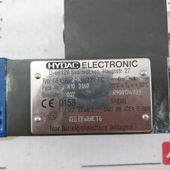 Bosch Rexroth 4We6D53/Eg12-12Nxhz2/V Solenoid Valve Assembly 12Vdc