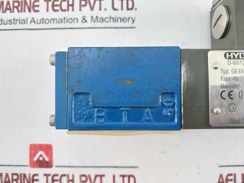 Bosch Rexroth 4We6D53/Eg12-12Nxhz2/V Solenoid Valve Assembly 12Vdc