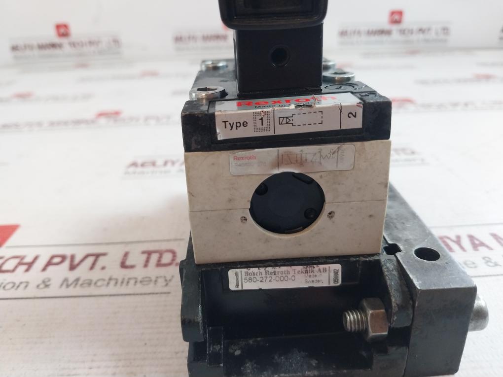 Bosch Rexroth 580-272-000-0 Solenoid Valve And Connector R40400 278