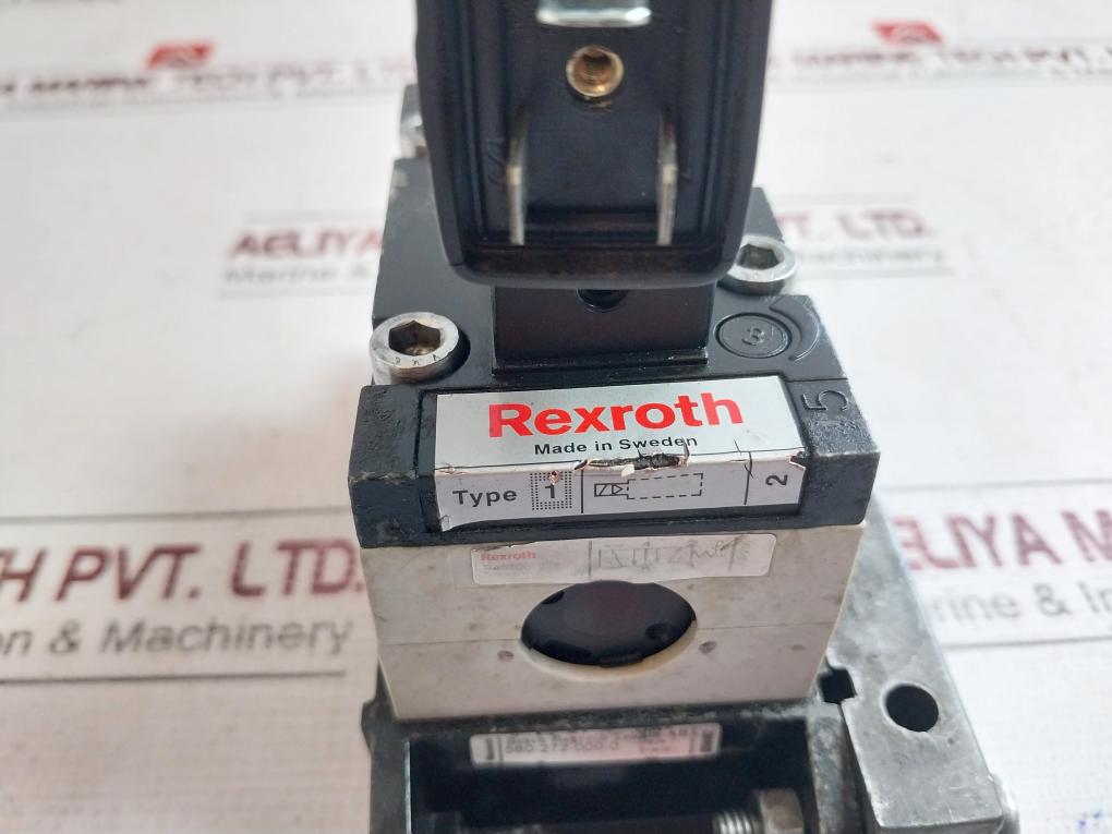 Bosch Rexroth 580-272-000-0 Solenoid Valve And Connector R40400 278